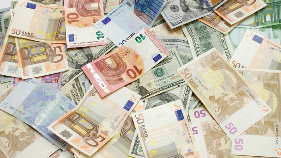 euros dolars
